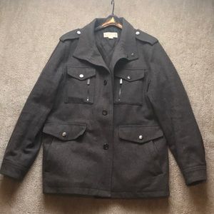 Michael Kors Mens Wool Pea Coat 